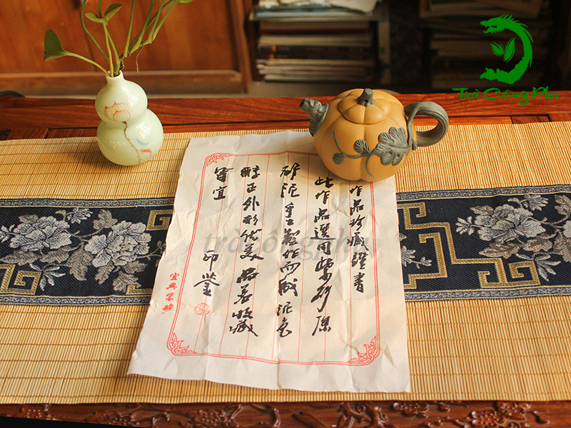 Ấm tử sa Quả Bí ATS1265